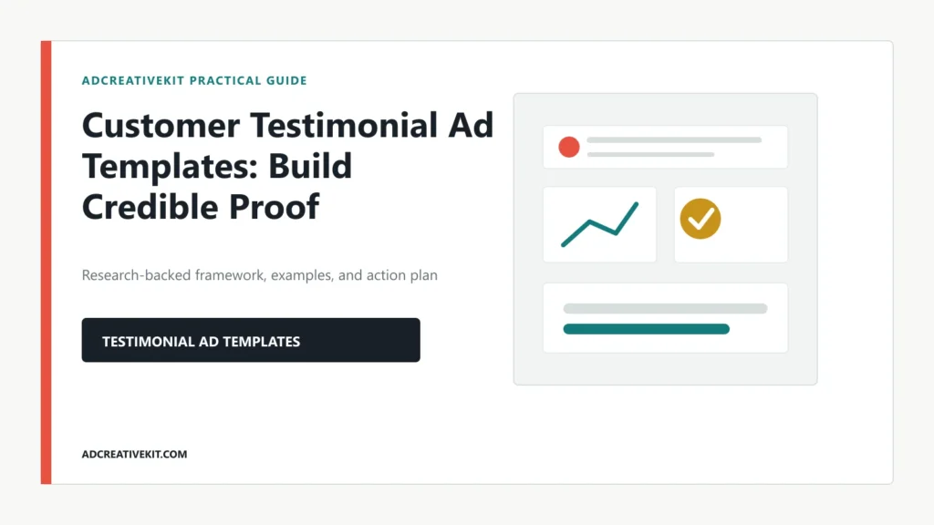 Customer Testimonial Ad Templates: Build Credible Proof featured instructional overview