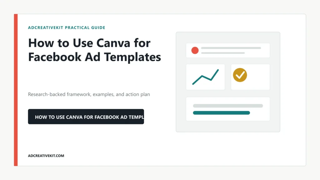 How to Use Canva for Facebook Ad Templates decision framework and practical creative examples