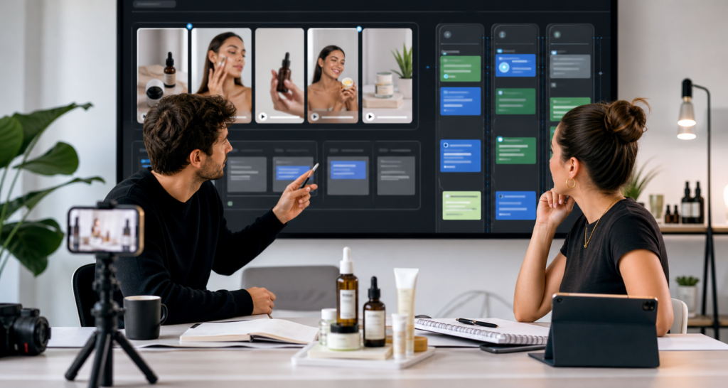 UGC script templates for ecommerce ads planning workflow